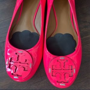 Pink Tory Burch flats
